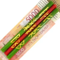 Свечи восковые Открытие и защита денежного канала 18 см, 3 шт MIRO-10-17