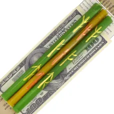 Свечи восковые За 7 Замками 18 см, 3 шт MIRO-10-18