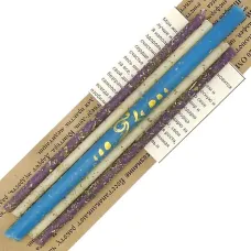 Свечи восковые ОМ Медитация Открытие чакр, 16см, 5шт MIRO-10-20