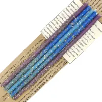 Свечи восковые Гармонизация 3-х верхних чакр, 5шт 16см MIRO-11-07