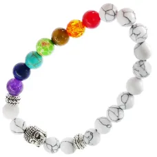 Браслет с Буддой, 8 мм, камень BX094
