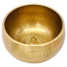 Поющая Чашас печатью бронза, 14см ~1000гр NSB02-05