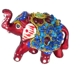 Слон статуэтка 6,5х5х3,5см, полимерная глина, цвет в ассорт. WCH06-3