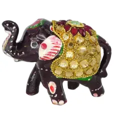 Слон статуэтка 7,5х6х4см, полимерная глина, цвет в ассорт. WCH07-2