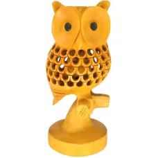Сова статуэтка 15,5см, дерево WCH30-1