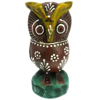 Сова статуэтка 10,5х4,5см, дерево WCH31-1