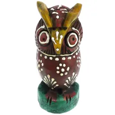 Сова статуэтка 8х3,5см, дерево WCH31-2