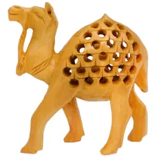 Верблюд статуэтка 10х10х3,5см, дерево WCH46-1