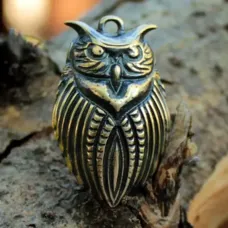Кулон Сова, бронза, 35*21мм (П 019) BV08-20