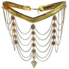 Колье, металл FK0720-024