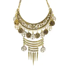 Колье, металл FK7100-182B