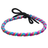 Фенечка (браслет) 4мм, текстиль B02-16