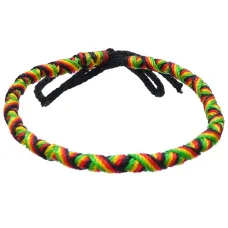 Фенечка (браслет) 4мм, текстиль B02-27