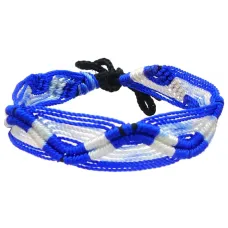 Фенечка (браслет) 10мм, текстиль B03-43