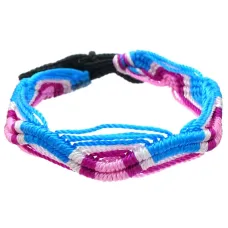 Фенечка (браслет) 10мм, текстиль B03-45