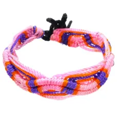 Фенечка (браслет) 10мм, текстиль B03-47