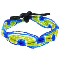 Фенечка (браслет) 10мм, текстиль B03-48