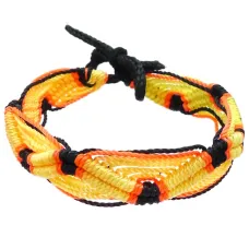 Фенечка (браслет) 10мм, текстиль B03-54