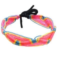 Фенечка (браслет) 10мм, текстиль B03-56