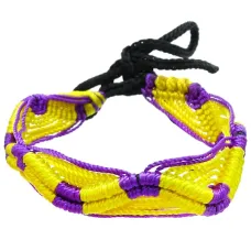 Фенечка (браслет) 10мм, текстиль B03-57