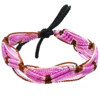 Фенечка (браслет) 10мм, текстиль B03-60