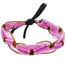 Фенечка (браслет) 10мм, текстиль B03-60