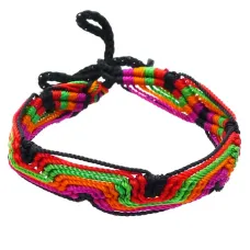 Фенечка (браслет) 10мм, текстиль B03-61