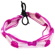 Фенечка (браслет) 10мм, текстиль B03-65