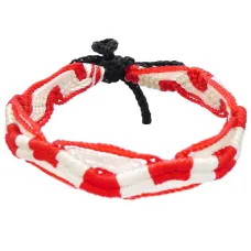 Фенечка (браслет) 10мм, текстиль B03-72