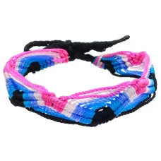 Фенечка (браслет) 10мм, текстиль B03-75