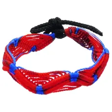 Фенечка (браслет) 10мм, текстиль B03-78