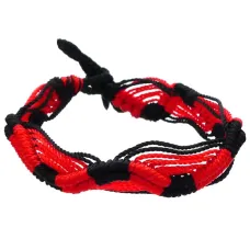 Фенечка (браслет) 10мм, текстиль B03-80