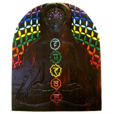 Панно Семь чакр, 40см дерево IN0016