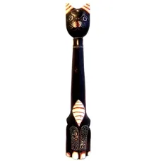 Кошка статуэтка 60х13см, дерево IN0067