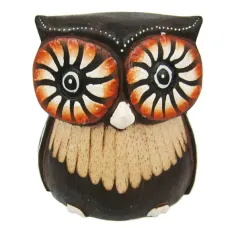 Сова статуэтка 10см, дерево IN0100-05