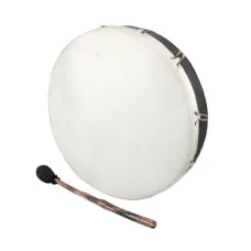 Бубен 30 см, дерево IN0177-02