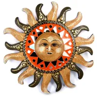 Панно Солнце 40см дерево IN0294