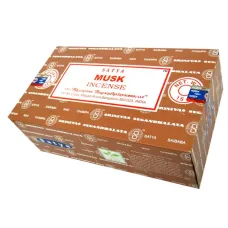 Благовония прямоугольные SATYA Musk (Муск) 15 грамм блок 12 штук