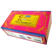 Благовония прямоугольные SATYA Natural Rose НАТУРАЛЬНАЯ РОЗА 15 грамм блок 12 штук