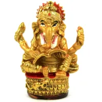 Ганеш фигурка 8см пластик N478-15