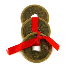 Связка из трёх монет (диаметр монеты - 2,7см) Z216-IE