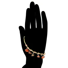 Браслет травяной с Халцедоном A112-17