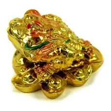 Золотая жаба малая 6х5см N478-2