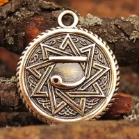 Амулет № 04, Чертог Лебедя, бронза, 27*31мм (СЧ 004) BV06-04