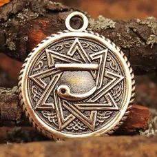 Амулет № 04, Чертог Лебедя, бронза, 27*31мм (СЧ 004) BV06-04