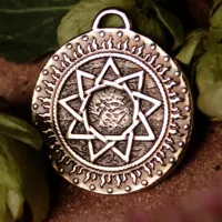 Оберег №17 Звезда Инглии, бронза, Д-25мм, 25*28мм (СО2 017) BV12-17