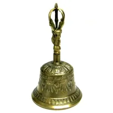 Поющий колокол Тибет 20,5см бронза R057