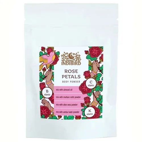 Лепестки Дамасской розы сухие (Rose Leaf Powder),ORGANIC, 50 г G07-0090-0050