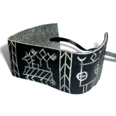 Браслет-оберег Даждьбог кожа EU01DAJD