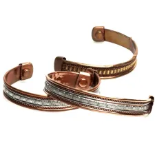 Браслет магнитный (целебный), 80% медь + 20% латунь G70-0417